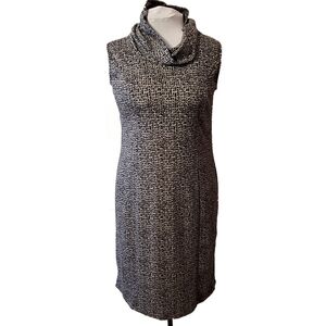 Lennie for Nina Leonard Sleeveless Cowl Neck Dress